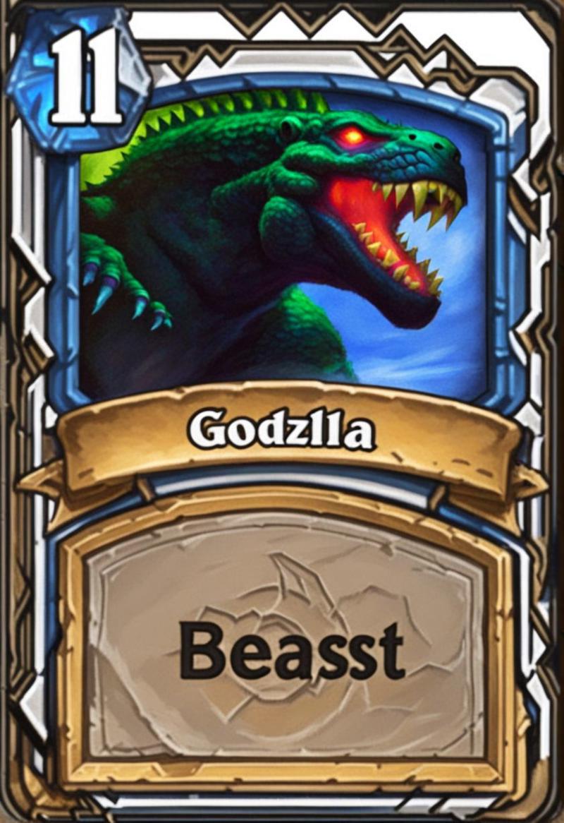 00115-20231110222738-7778-A ((Godzilla beast)) Hearthstone Card  _lora_SDXL-HearthstoneCard-Lora_0.8_.jpg